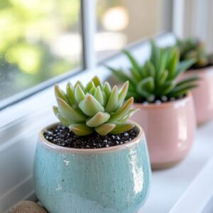 Pot + Plante artificiel